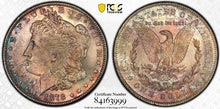 Load image into Gallery viewer, 1878-S $1 Morgan Silver Dollar PCGS MS65 - Pretty Toning