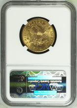 Load image into Gallery viewer, 1902-S $10 Gold Liberty -- NGC MS64 - Nice PQ Coin