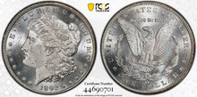 Load image into Gallery viewer, 1892-CC $1 Morgan Silver Dollar PCGS MS62 -- Blast White with Frosty Devices