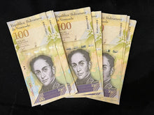 Load image into Gallery viewer, 25 X 2017 Venezuela 100 Mil Bolivares (100,000) Banknote UNC (Uncirculated)
