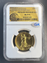 Load image into Gallery viewer, 2009 St Gauden Double Eagle Ultra High Relief $20 NGC MS70 PL 'QA Assured'