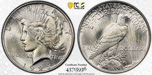 Load image into Gallery viewer, 1923-D Peace Dollar PCGS MS64 - - Blast White & Lustrous