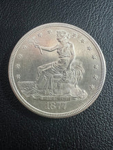 Load image into Gallery viewer, 1877-S Trade Silver Dollar -- RAW BU