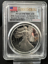Load image into Gallery viewer, 2016-W Silver Eagle Reagan Chronicles Set Proof  -  PCGS PR70 DCAM