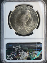 Load image into Gallery viewer, 1921 High Relief Peace Dollar NGC MS66 - - Fabulous Blast White & Frosty Gem