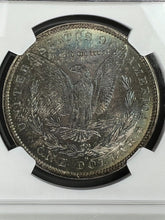 Load image into Gallery viewer, 1883-O Morgan Silver Dollar NGC MS64 - - Sea Green, Blue and Golden Toned