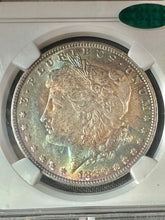 Load image into Gallery viewer, 1880-O $1 Morgan Silver Dollar NGC MS63 & (CAC)  - - Beautifully Rainbow Toned