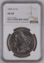 Load image into Gallery viewer, 1895-O $1 Morgan Silver Dollar NGC AU58 Superb 58 and Close to UNC - Attractive
