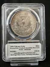 Load image into Gallery viewer, 1880-O $1 Morgan Silver Dollar PCGS Gold Shield MS64 - Well Struck!