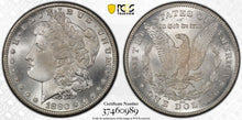 Load image into Gallery viewer, 1880-CC 'Reverse of 1878' $1 Morgan Silver Dollar PCGS MS66 - Rare Coin & Gemmy