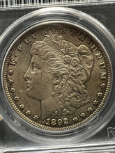 Load image into Gallery viewer, 1892-CC $1 Morgan Silver Dollar PCGS MS63 -- Frosty Devices w/ Peripheral Toning