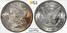 Load image into Gallery viewer, 1881-S $1 Morgan Silver Dollar -- PCGS MS67 - All There For The Grade!