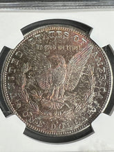 Load image into Gallery viewer, 1882-S Morgan Silver Dollar NGC MS66 Frosty, Blast White Obv & Blueberry Reverse