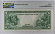 Load image into Gallery viewer, 1914 $5  Federal Reserve Note Chicago FR 838b - PMG 66 EPQ -- Only 1 Finer!