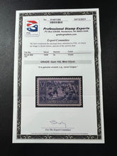 Load image into Gallery viewer, Scott #855 Baseball Stamp Mint OG NH PSE Certificate - Gem 100