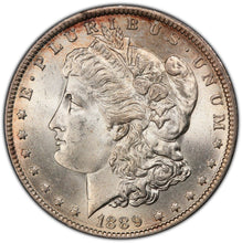 Load image into Gallery viewer, 1889-O $1 Morgan Silver Dollar -- PCGS Gold Shield MS65