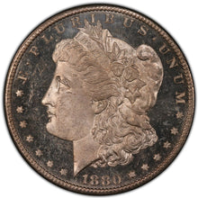Load image into Gallery viewer, 1880-S $1 Morgan Dollar PCGS MS65 DMPL (DPL) - Blast White, Frosty Deep Mirrors