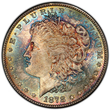 Load image into Gallery viewer, 1878-S $1 Morgan Silver Dollar PCGS MS65 (CAC) - Beautifully Toned Gem