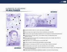 Load image into Gallery viewer, 10X Venezuela 2021 10 Bolivares Digitale Banknote UNC 10 Million P119 Per 10 Notes