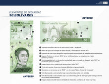 Load image into Gallery viewer, Venezuela 50 Bolivares Digitales - 2021 50 Million Soberano UNC P118 -- USA SELLER