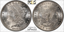 Load image into Gallery viewer, 1882-P $1 Morgan Dollar PCGS MS65 CAC - Frosty White Gem
