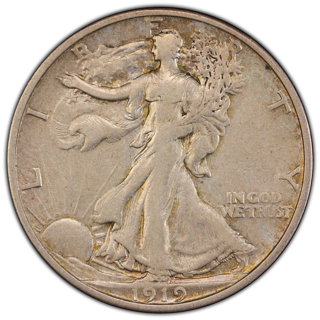 1919-S 50C Walking Liberty PCGS VF30