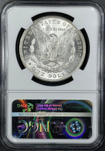 Load image into Gallery viewer, 1896-P $1 Morgan Dollar NGC MS65+ Amazing Blast White Lustrous Gem Great Strike!
