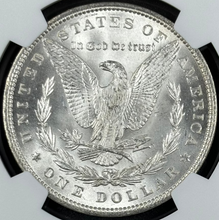 Load image into Gallery viewer, 1896-P $1 Morgan Dollar NGC MS65+ Amazing Blast White Lustrous Gem Great Strike!
