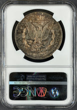 Load image into Gallery viewer, 1904-O $1 Morgan Dollar NGC MS65 - Breathtaking Sea Green, Blue &amp; Gold Toned Gem
