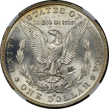 Load image into Gallery viewer, 1882-S $1 Morgan Dollar NGC MS66 Breathtaking Gold, Russet, Sea Green &amp; Blue Gem
