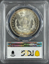 Load image into Gallery viewer, 1902-O $1 Morgan Dollar PCGS MS67 Gorgeous Blue &amp; Golden Orange Peripheral Toned
