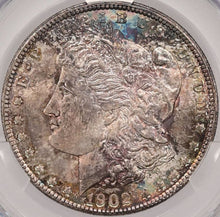 Load image into Gallery viewer, 1902-O $1 Morgan Dollar CACG MS65 -- Wonderful Russet, Orange &amp; Blue Toned Gem
