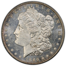 Load image into Gallery viewer, 1886-P $1 Morgan Dollar PCGS MS63 DMPL -- Breathtaking Frosty Deep Mirror Gem
