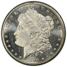 Load image into Gallery viewer, 1890-CC $1 Morgan Dollar PCGS MS64 DMPL Deep Mirror Frosty Blast White Cameo Gem
