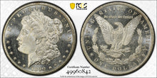Load image into Gallery viewer, 1890-CC $1 Morgan Dollar PCGS MS64 DMPL Deep Mirror Frosty Blast White Cameo Gem
