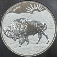 Load image into Gallery viewer, 2021 2 Oz Silver Lost Buffalo Ultra High Relief Reverse Proof -- NGC PF70 Fraser
