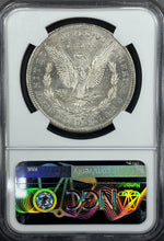 Load image into Gallery viewer, 1879-S $1 Morgan Reverse Of 1878 NGC MS60 Flashy &amp; Strong Strike Rare Variety
