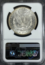 Load image into Gallery viewer, 1885-O $1 Morgan Dollar NGC MS65 -- Incredible Bright Orange &amp; Purple Toned Gem
