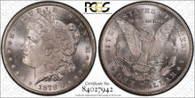 Load image into Gallery viewer, 1878-CC $1 Morgan Dollar PCGS MS65 Blast White Lustrous Gem
