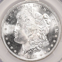 Load image into Gallery viewer, 1881-S $1 Morgan Dollar CACG MS65 Amazing Blast White Gem w/ Great Strike!
