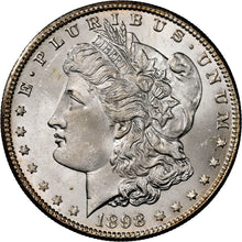 Load image into Gallery viewer, 1898-O $1 Morgan Dollar NGC MS67 -- Spectacular Blast White Gem w/ Great Strike!
