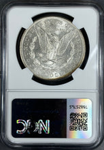Load image into Gallery viewer, 1881-S $1 Morgan NGC MS67 - Extraordinary Bright Blue &amp; Russet Toned Rainbow Gem
