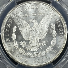 Load image into Gallery viewer, 1879-S $1 Morgan Dollar PCGS MS65 -- Stunning Lustrous Blast White Gem
