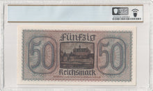 Load image into Gallery viewer, Germany 1940-1945 50 Reichsmark Pick-R140 -- PCGS 66 PPQ -- WWII Era Note
