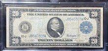 Load image into Gallery viewer, 1914 $20 Federal Reserve Large Note
