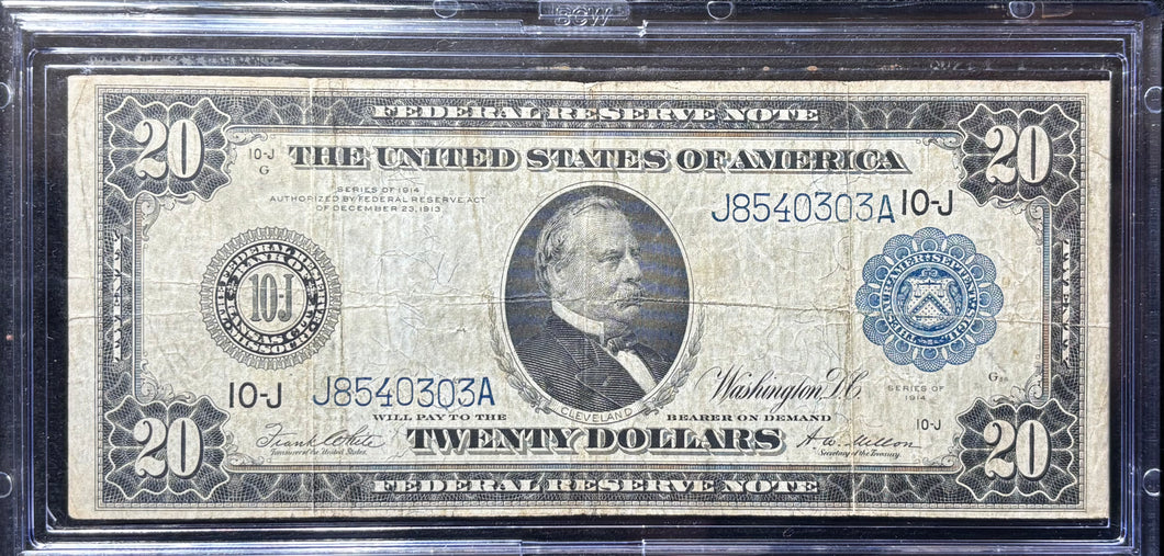 1914 $20 Federal Reserve Large Note