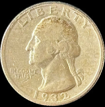 Load image into Gallery viewer, 1932-S 25¢ Washington Quarter - Raw VF - See Pictures
