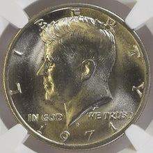 Load image into Gallery viewer, 1971-D 50C Kennedy Half NGC MS68 - Blast White Lustrous High Grade Gem
