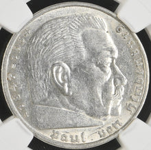 Load image into Gallery viewer, Germany 1935-A 5 Reichsmark NGC MS 60 - White Third Reich Silver
