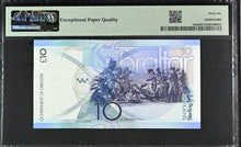 Load image into Gallery viewer, Gibraltar 2010 £10 P36a British Administration -- PMG Gem UNC 66 EPQ
